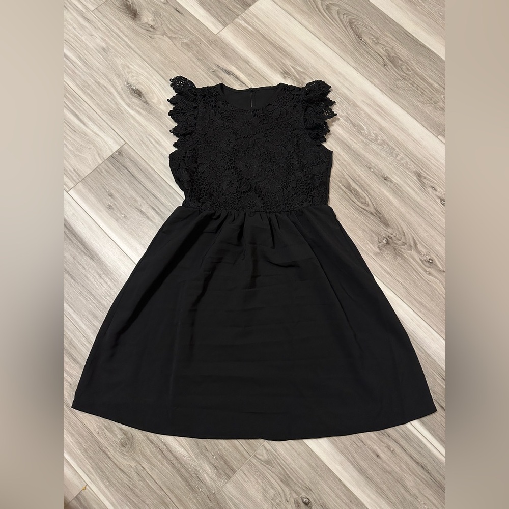 Girls Black Dress
